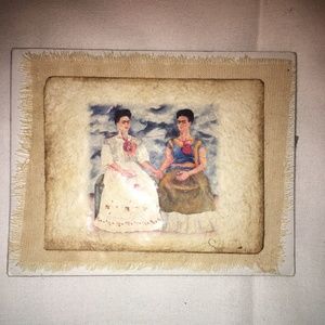 THE TWO FRIDAS LAS DOS FRIDAS Linen & Bark